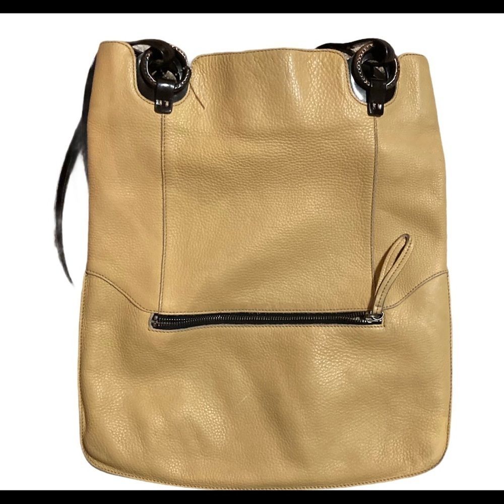 Tusk Shoulder Bag With Outside Pocket